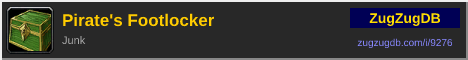 Pirate's Footlocker: forum signature banner