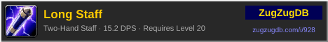 Long Staff: forum signature banner
