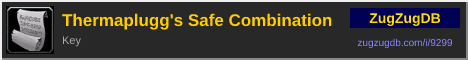 Thermaplugg's Safe Combination: forum signature banner