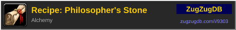 Recipe: Philosopher's Stone: forum signature banner