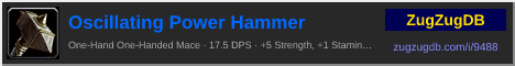 Oscillating Power Hammer: forum signature banner