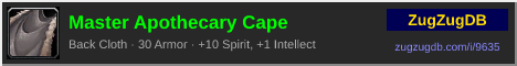 Master Apothecary Cape: forum signature banner