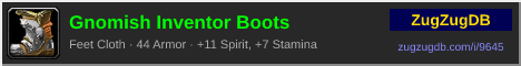 Gnomish Inventor Boots: forum signature banner