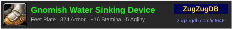 Gnomish Water Sinking Device: forum signature banner