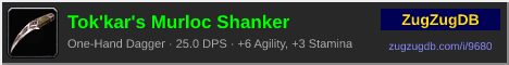 Tok'kar's Murloc Shanker: forum signature banner