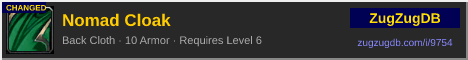 Nomad Cloak: forum signature banner