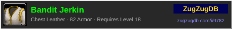 Bandit Jerkin: forum signature banner