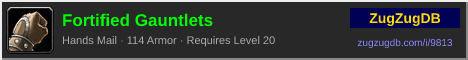 Fortified Gauntlets: forum signature banner