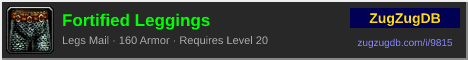 Fortified Leggings: forum signature banner