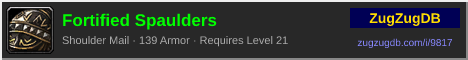 Fortified Spaulders: forum signature banner