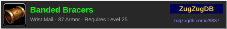 Banded Bracers: forum signature banner