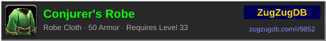 Conjurer's Robe: forum signature banner