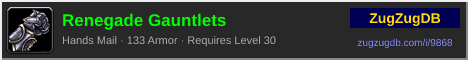 Renegade Gauntlets: forum signature banner