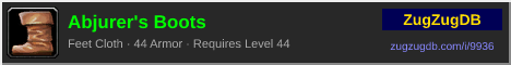 Abjurer's Boots: forum signature banner
