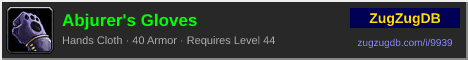 Abjurer's Gloves: forum signature banner