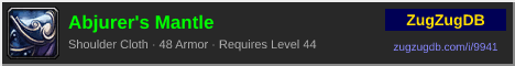 Abjurer's Mantle: forum signature banner