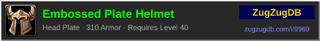 Embossed Plate Helmet: forum signature banner