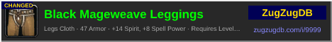 Black Mageweave Leggings: forum signature banner